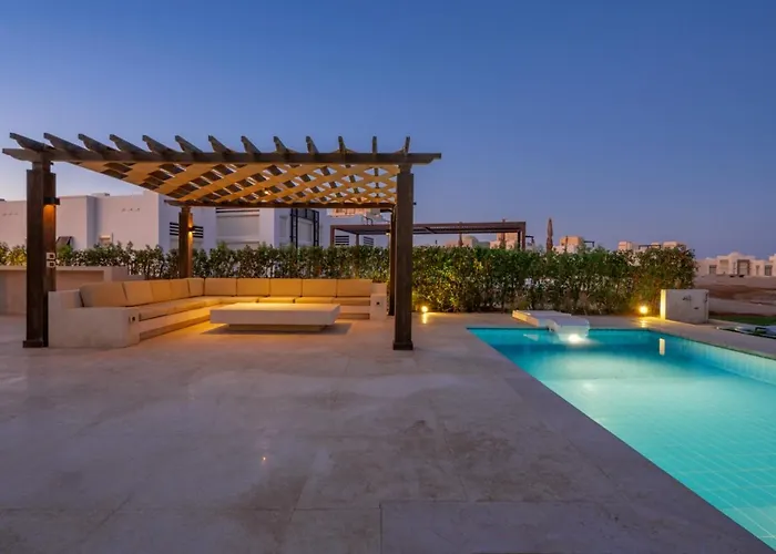 3br Twin Ancient Sands Private Pool & Lagoon الجونة