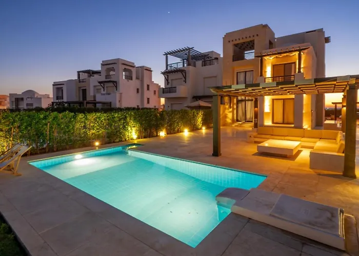 3br Twin Ancient Sands Private Pool & Lagoon الجونة