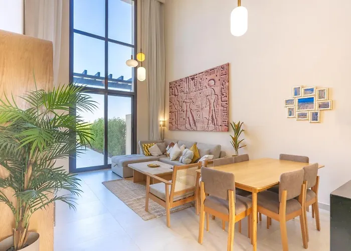 3br Twin Ancient Sands Private Pool & Lagoon וילה אל גונה