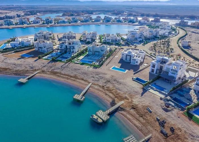 וילה 3br Twin Ancient Sands Private Pool & Lagoon אל גונה